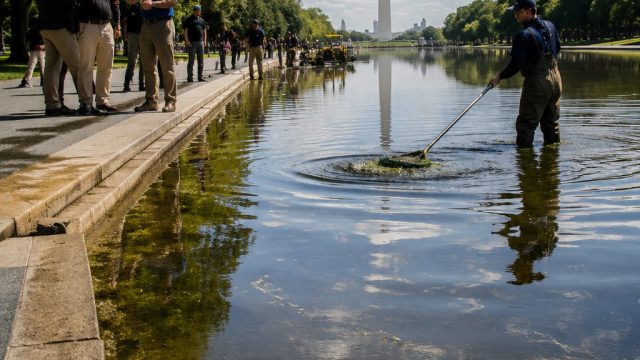 Reflecting Pool Maintenance Sparks Controversy Amid Blame Game | judi world cup, 100 slot gacor