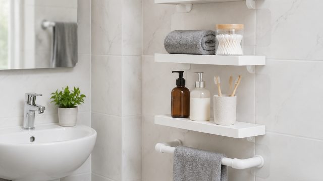 Affordable Bathroom Storage Solutions You Can Install Without Drilling | agen mpo terbaik, sepatu fu