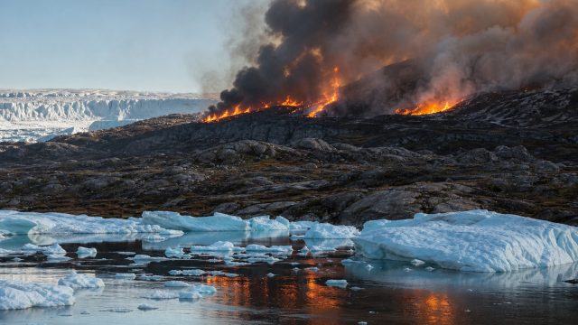 Greenland Wildfires Raise Concerns Over Climate Change Effects | mobile slot 777, slot machines, dut